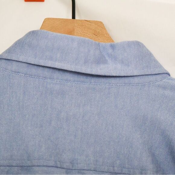 Faherty Reserve Men's Button Down Twill Shirt Light Blue  - XL - Picture 4 of 7